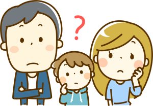 ？の親子
